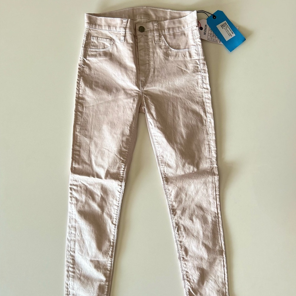 NWT - Hudson Jeans Women’s Nico Pearlized Fawn Skinny Royo Calix Jeans Size 25